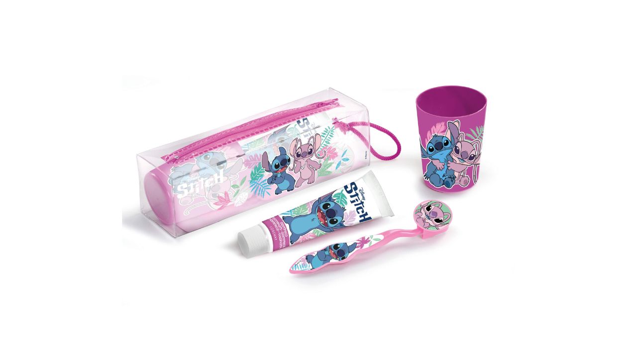 Disney Classics Stitch Set Dental Pasta Dinti + Periuta+ Pahar