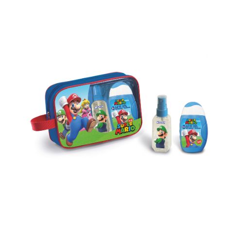 Super Mario Set Apa Toaleta 90ml+ Gel de Dus 2 în 1 200ml