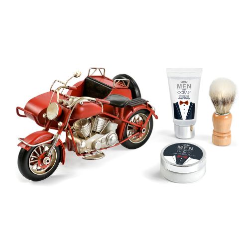 Bon Matin Set Barbatesc Forma Motocicleta