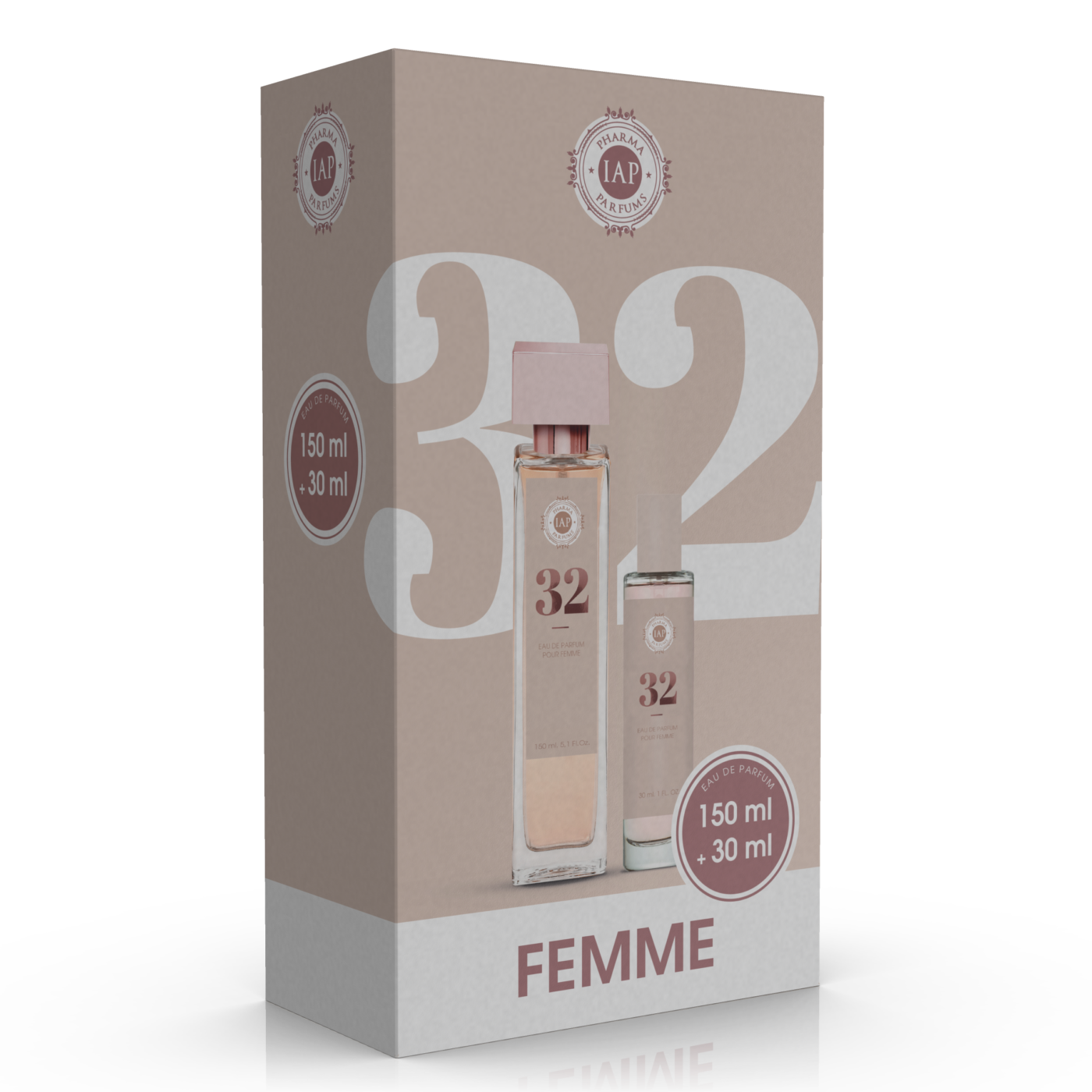 Pachet PROMO parfum IAP Pharma nr.32 150 ml + 30 ml, IAP Pharma