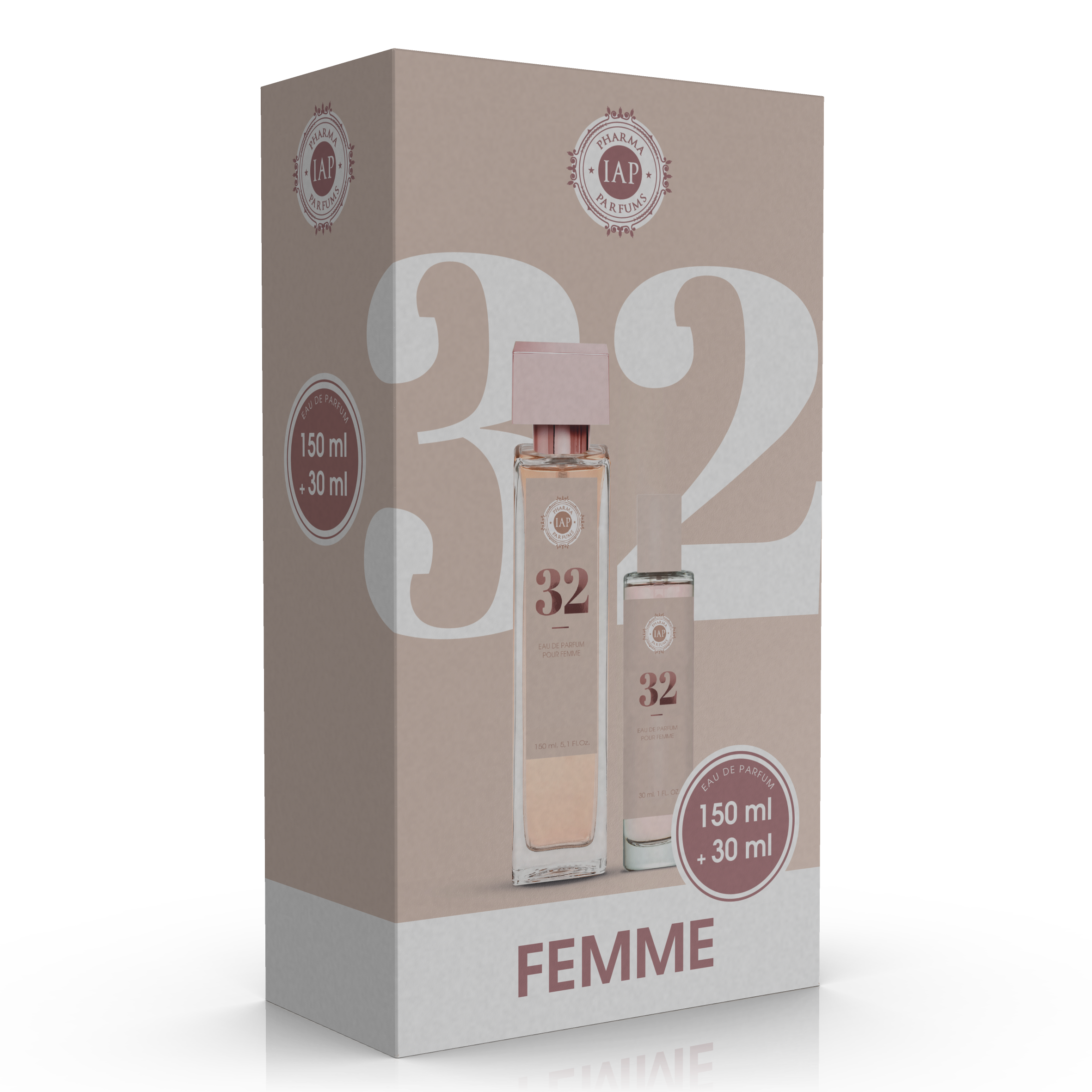 Pachet PROMO parfum IAP Pharma nr.32 150 ml + 30 ml, IAP Pharma