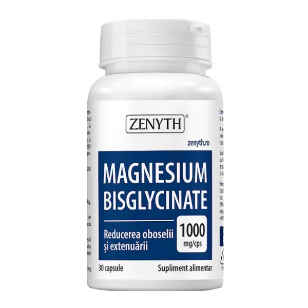 Magneziu Bisglicinat, Magnesium Bisglycinate, Zenyth, Zenyth