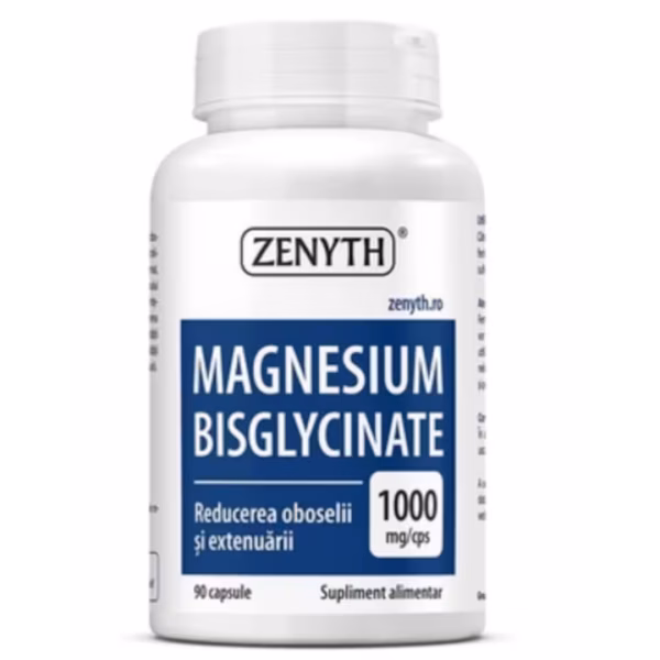 Magneziu Bisglicinat, Magnesium Bisglycinate, Zenyth, Zenyth