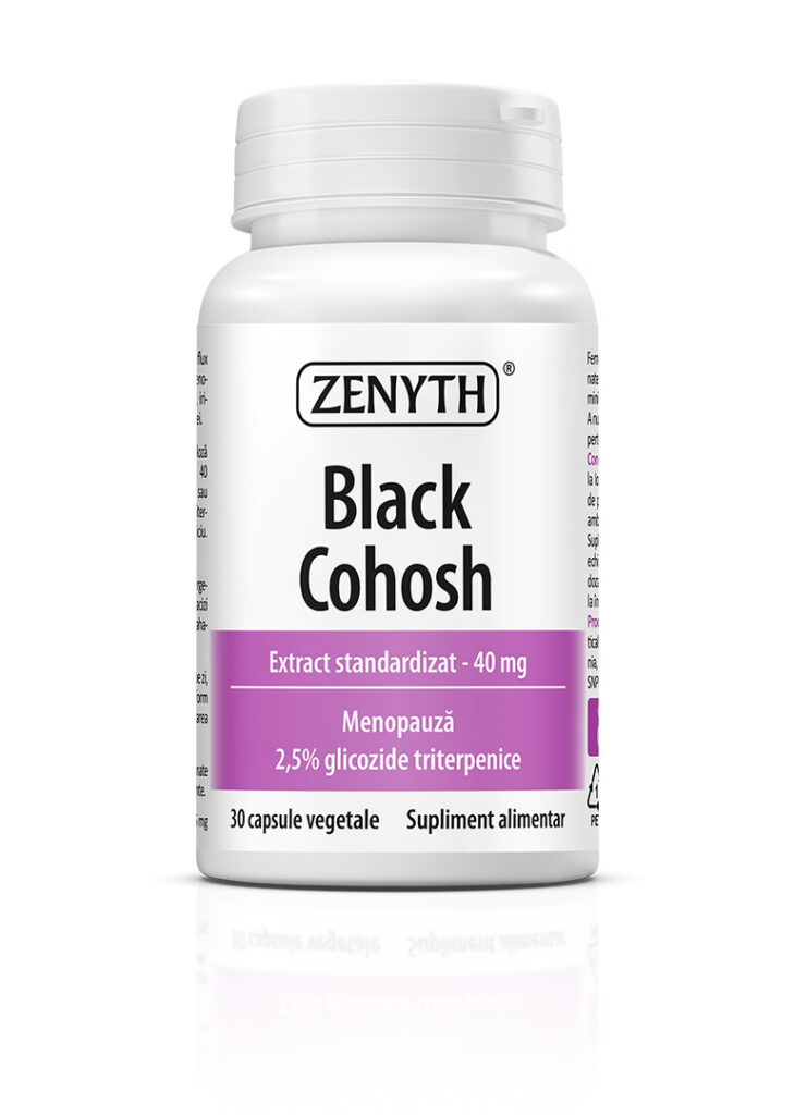 Black Cohosh 40 mg, 30 capsule, Zenyth