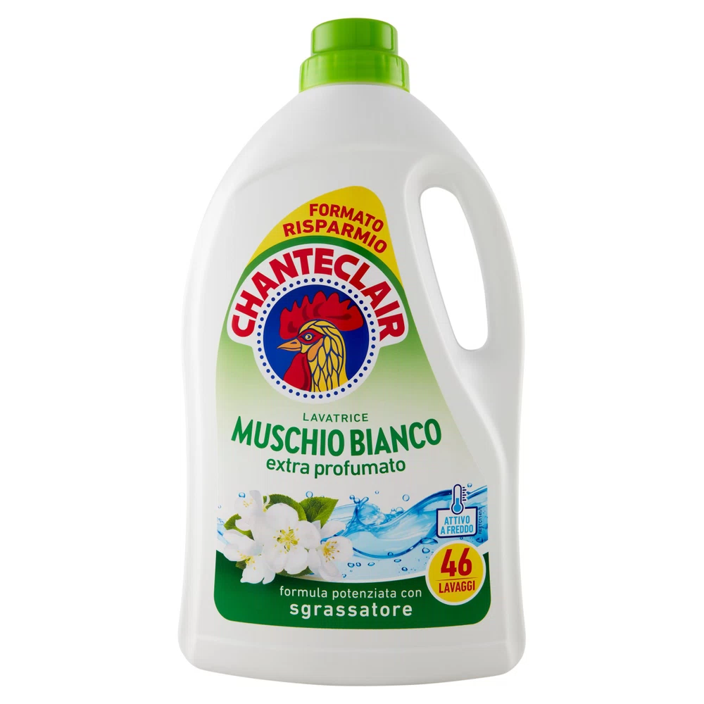 ChanteClair detergent lichid Muschio Bianco 46 spalari 2.070 ml, Chanteclair