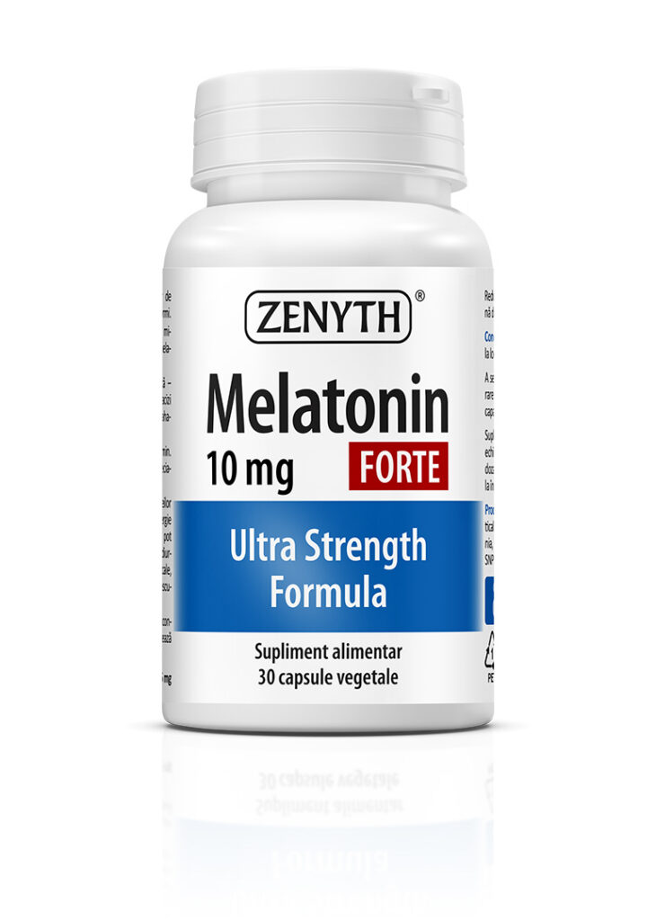 Melatonină Forte 10 mg, 30 capsule