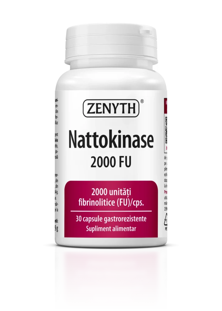 Nattokinază 2000 FU, 30 capsule, Zenyth