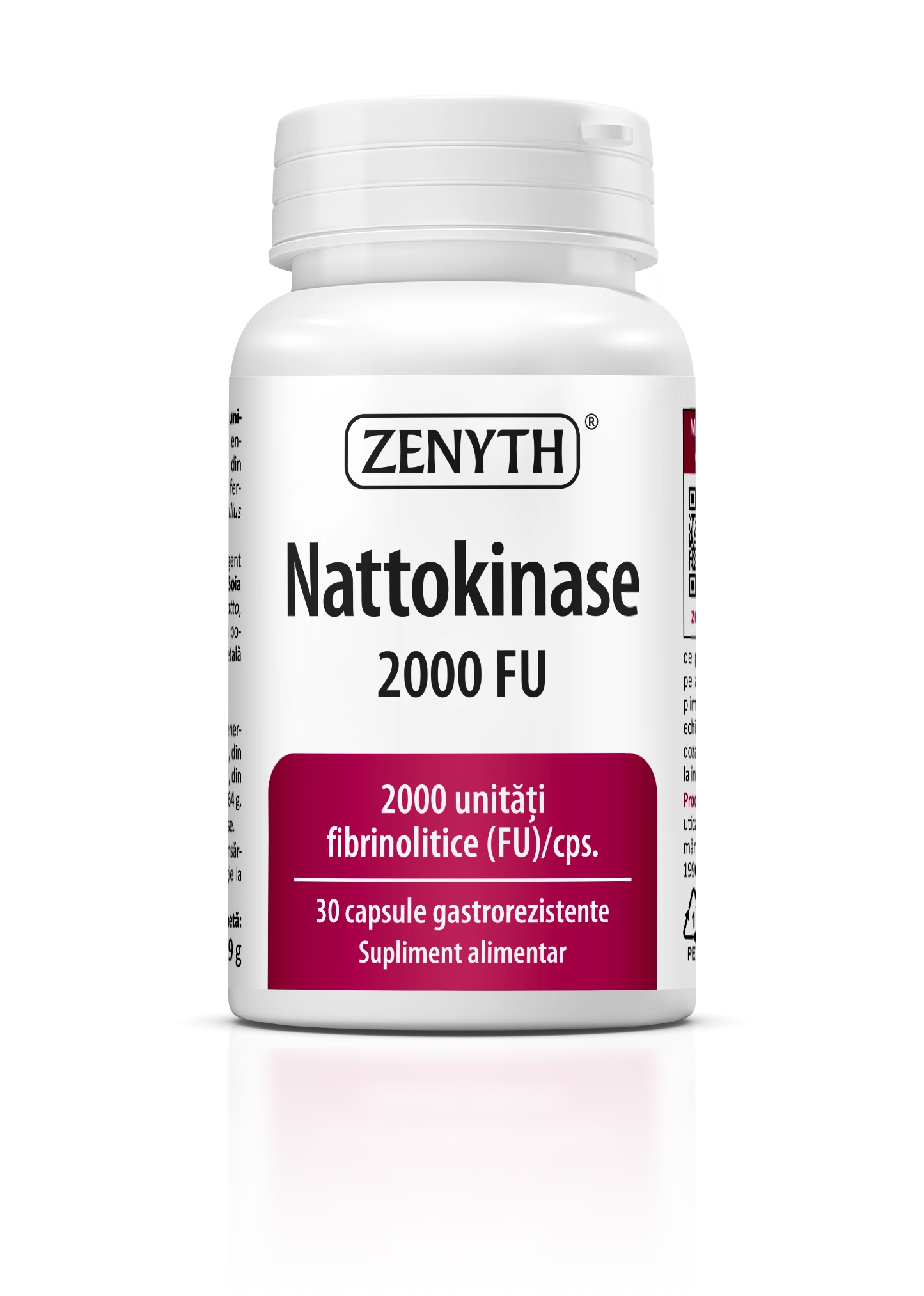 Nattokinază 2000 FU, 30 capsule, Zenyth