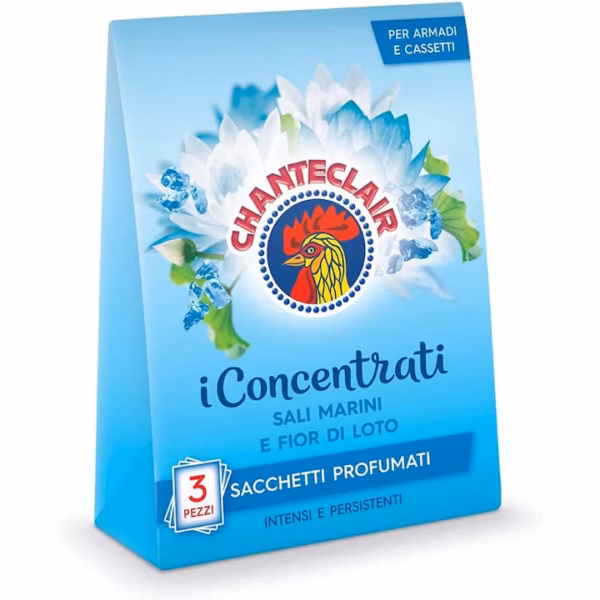 Set Saculeti Parfumati Chanteclair Saruri Marine si Flori de Lotus, 3 x 12 g, Chanteclair