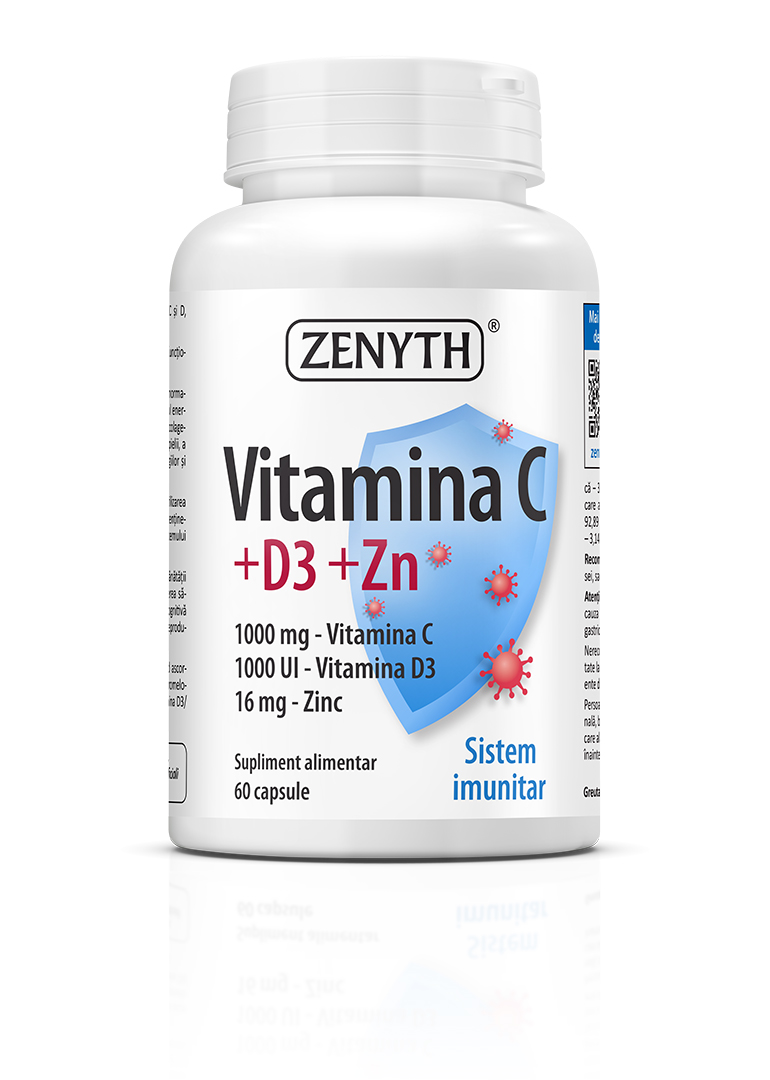 Vitamina C +D3 +Zn, Zenyth