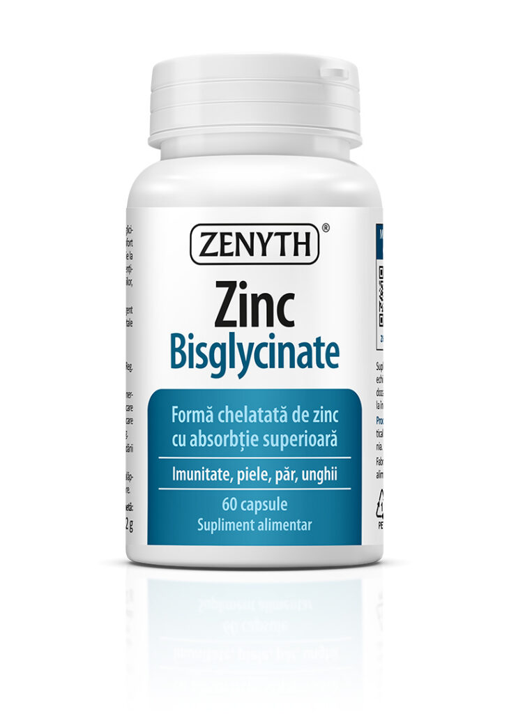 Zinc Bisglycinate (Zinc Bisglycinat), Zenyth, 60 capsule