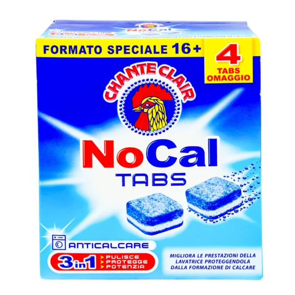 Tablete Anticalcar Chante Clair 3in1 No Cal 20 buc, Chanteclair