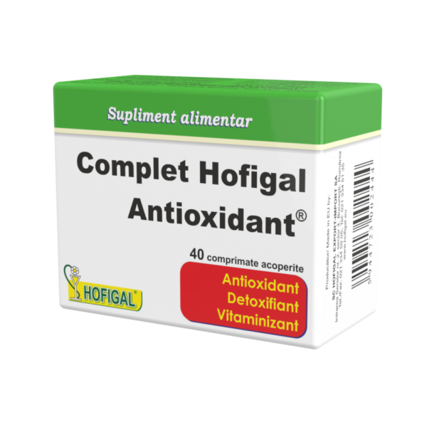 Complet Antioxidant 40 comprimate, Hofigal