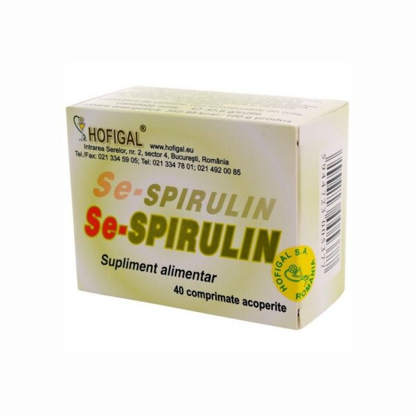 Se-spirulin, 40cpr, Hofigal
